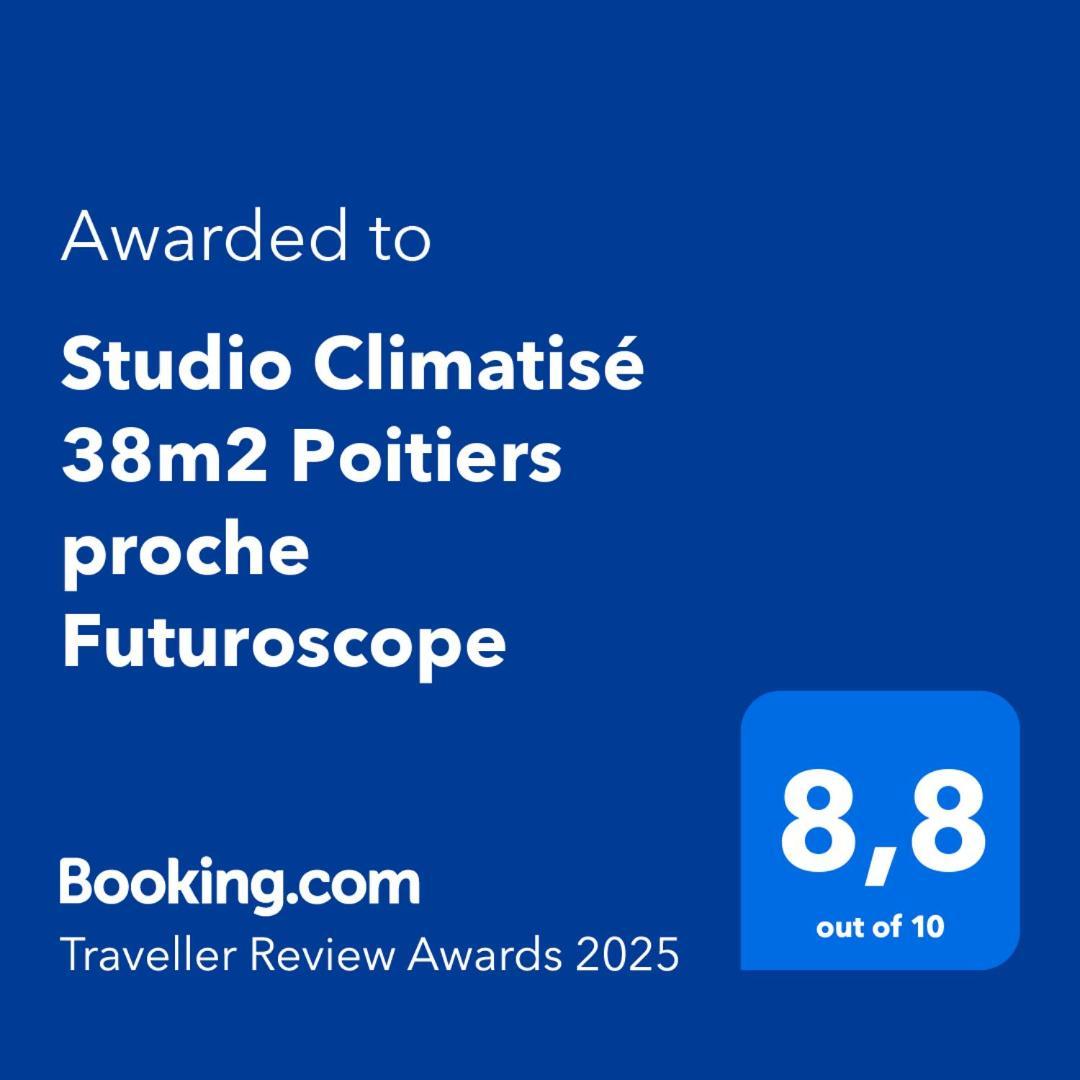 Studio Climatise 38M2 Poitiers Proche Futuroscope Buxerolles 客房 照片